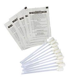 Zebra 105999-400 cleaning kit for P100i (Inclides 4 print engine cleaning cards and 12 printhead swabs. Enough for 4,000 prints.) 105999-400