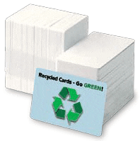 Brady 1350-2063 Recycled Standard PVC Cards 1350-2063