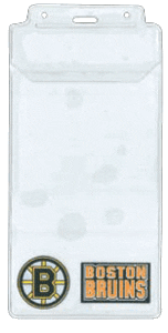 Brady 1840-1605 ticketkeeperz Event Holders - vertical clear vinyl 4x6 3/16" event ticket holder ( 100 PACK ) 1840-1605