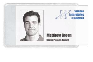 1840-4130 Attaches to Any Portfolio or Binder Holder w/ adhesive Back 1840-4130