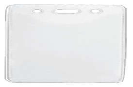 Brady 1840-5001 Anti-Static Badge Card Holder - Horizontal 1840-5001