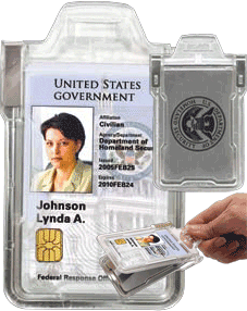 Brady 1840-5056 Secure Badge Holder - Prevents ID Theft 1840-5056