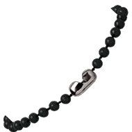 Brady 2130-4001 Large plastic bead chain - Black ( 100 pack ) 2130-4001