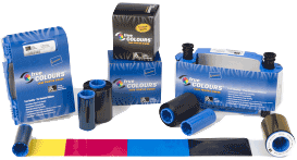 Zebra 800015-440 I Series YMCKO Color Ribbon - 200 image 800015-440