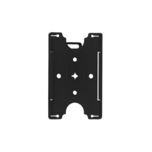 Brady 1840-3011 Black Semi-Rigid Convertible Card Holder ( 50 PACK) 1840-3011