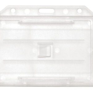 Brady 1840-3050 Clear Acetate Horizontal 2-Sided Multi-Card Holder ( 50 pack ) 1840-3050