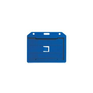 Brady 1840-3052 Blue Acetate Horizontal 2-Sided Multi-Card Holder ( 50 pack ) 1840-3052