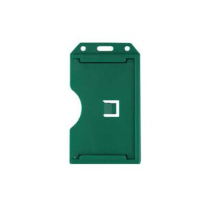 Brady 1840-3084 Green Rigid Plastic Vertical 2-Sided Multi-Card Holder ( 50 pack ) 1840-3084