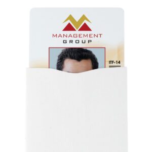 Brady 1840-5084 Shielded Sleeve - Blank Paper RFID Identity Protection Sleeves ( 100 pack ) 1840-5084