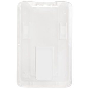Brady 1840-6640 B-Holder Clear Rigid Plastic Vertical Holder ( 50 pack ) 1840-6640