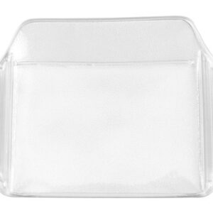 Brady 1840-7100 Clear Vinyl Horizontal Arm Band Badge Holder ( 100 pack ) 1840-7100