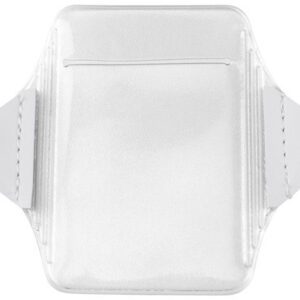 Brady 1840-7110 Clear Vinyl Vertical Arm Band Badge Holder ( 100 pack ) 1840-7110