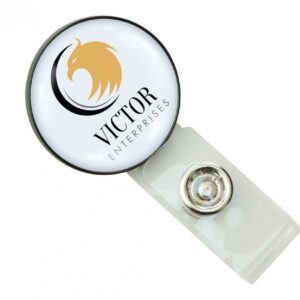 Brady 2105-4001 Round Black LogoClip ( 25 pack ) 2105-4001