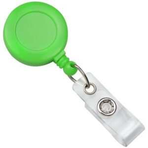 Brady 2120-3084 Neon Green Round Badge Reel ( 25 pack ) 2120-3084