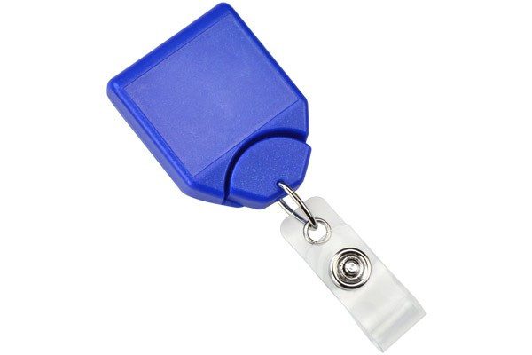 Brady 2120-8002 Metallic Blue B-REEL Badge Reel With Swivel Belt Clip ( 25 pack ) 2120-8002