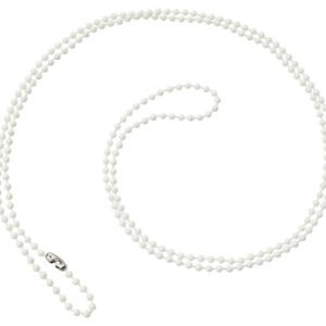 Brady 2130-1508 White Plastic Beaded Neck Chain, Length 36" ( 100 pack ) 2130-1508