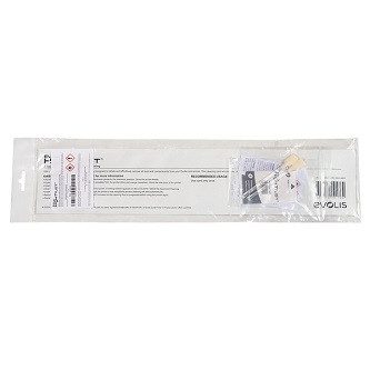 Evolis ACL010 ADVANCED CLEANING KIT - 2 'T' cards, 2 adhesive cards with 2 ashesive-free zones, 2 swabs ACL010
