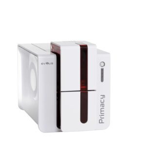 Evolis PM1H0000RD Primacy Duplex Expert Fire Red Expert printer without option, USB & Ethernet PM1H0000RD
