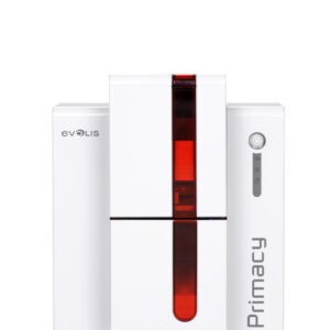Evolis PM1W0000RD Primacy Duplex Wireless Fire Red Printer without option, USB & Wi-Fi PM1W0000RD
