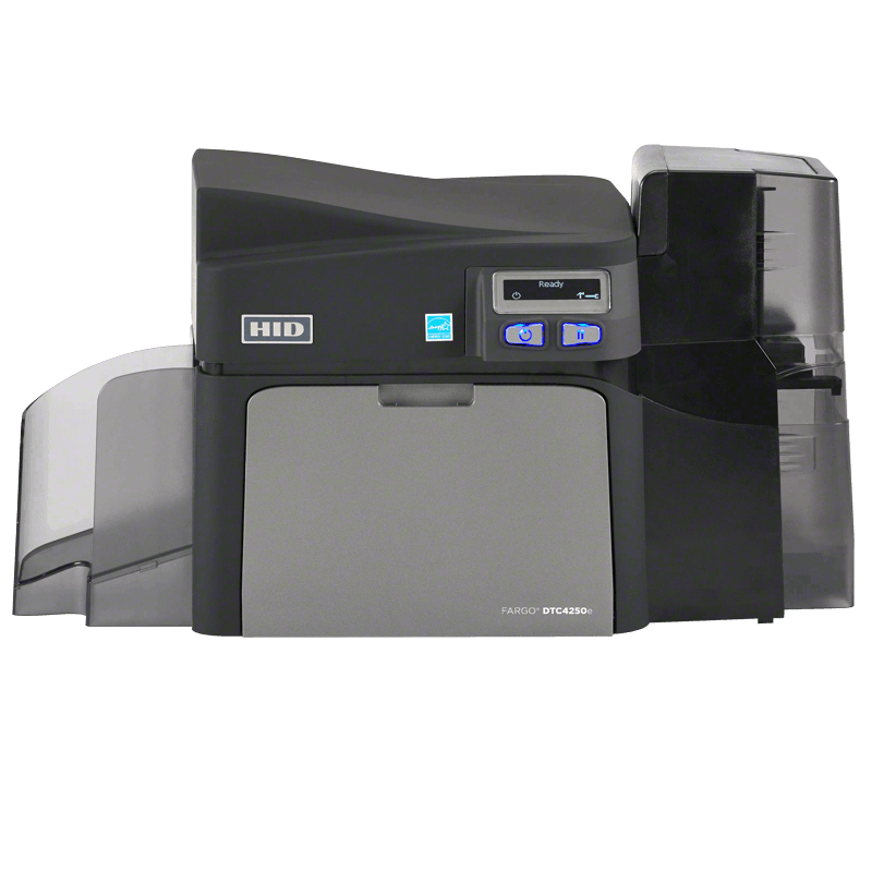 FARGO 055010 DTC4500e SINGLE-SIDE PRINTER,W/O LOCKING HOPPERS,USB,ETHERNET,ISO MAG ENCODER