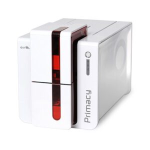 Evolis PM1H0VVCRS Primacy Simplex Expert Smart & Contactless Fire Red Printer with HID veriCLASS Dual Smart Card and Contactless Encoder, USB & Ethernet PM1H0VVCRS