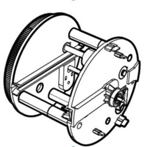 Flipper assembly mechanism illustration