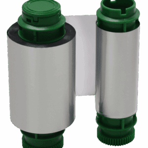 Pointman 900-66200180-105 Metallic Silver Monochrome Ribbon 1000 prints